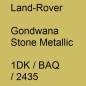 Preview: Land-Rover, Gondwana Stone Metallic, 1DK / BAQ / 2435.